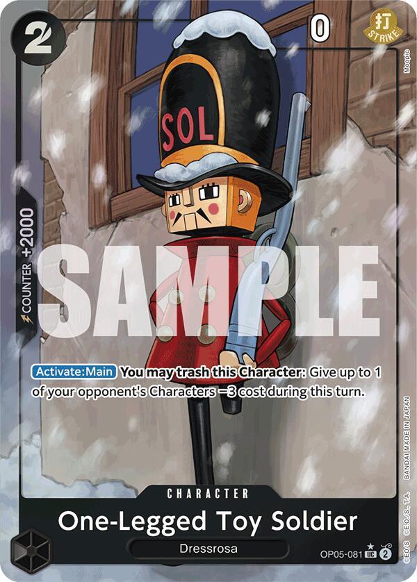 PRB01-OP05-081 - One-Legged Toy Soldier