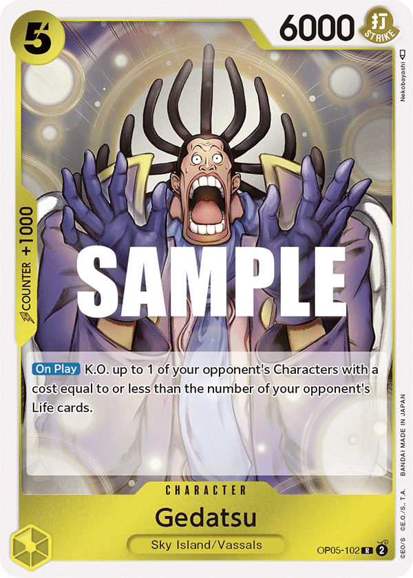 OP05-102 - Gedatsu