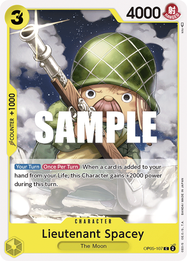 OP05-107 - Lieutenant Spacey
