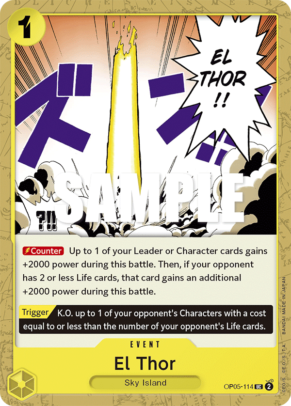 OP05-114 - El Thor