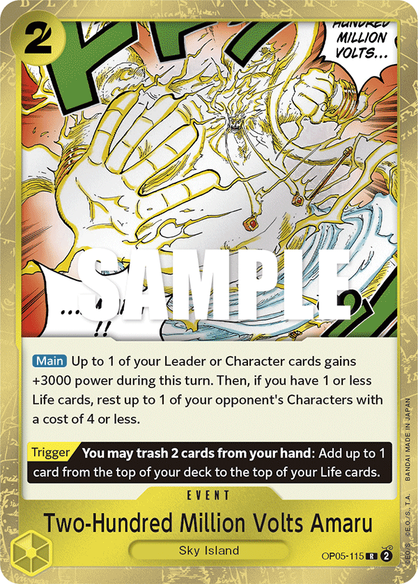 OP05-115 - Two-Hundred Million Volts Amaru