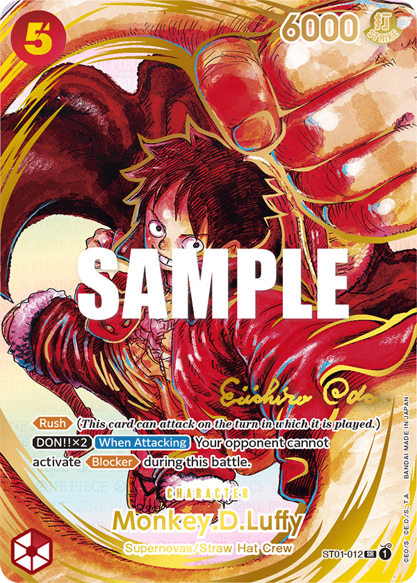 ST01-012 - Monkey D. Luffy