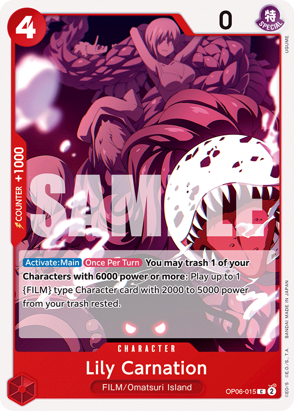 OP06-015 - Lily Carnation