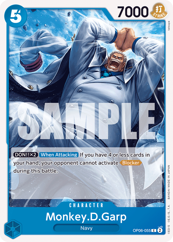 OP06-055 - Monkey D. Garp