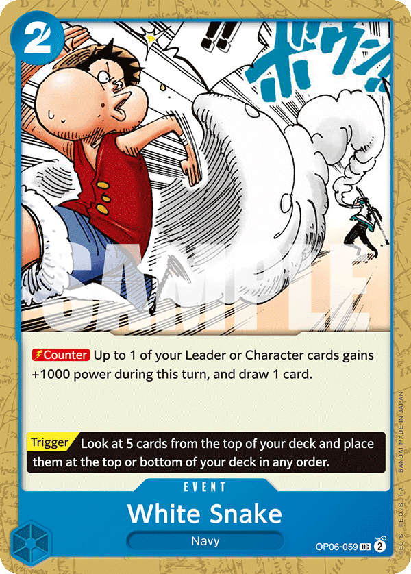 OP06-059 - White Snake