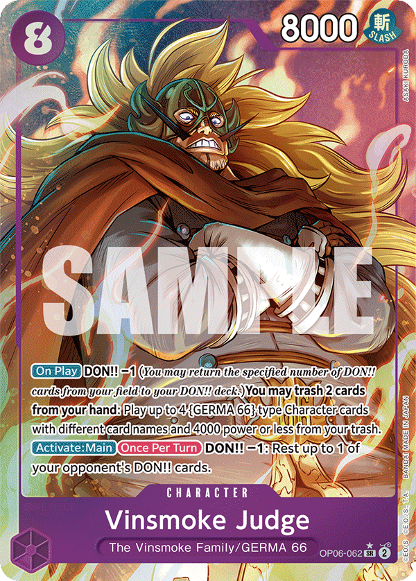 OP06-062 - Vinsmoke Judge