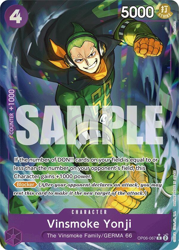 PRB01-OP06-067 - Vinsmoke Yonji