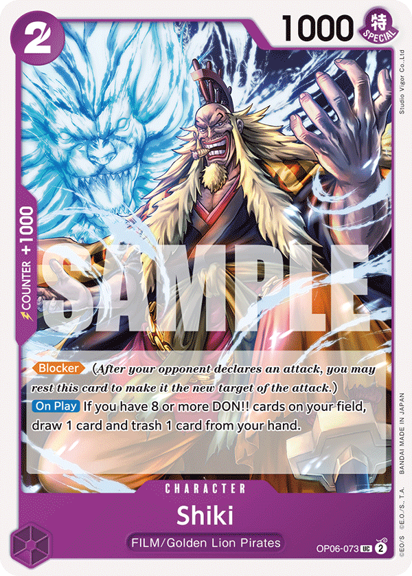 OP06-073 - Shiki