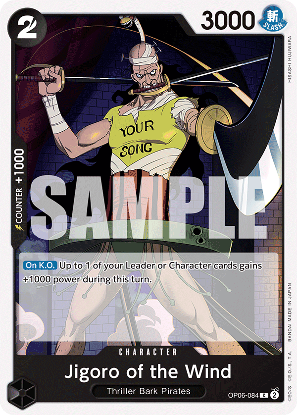 OP06-084 - Jigoro of the Wind