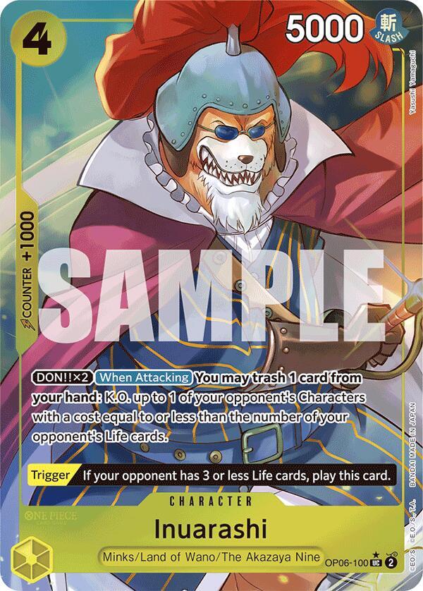 OP06-100 - Inuarashi
