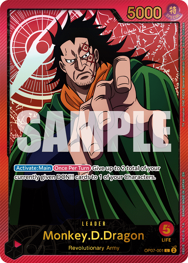 EB02-OP07-001 - Monkey D. Dragon