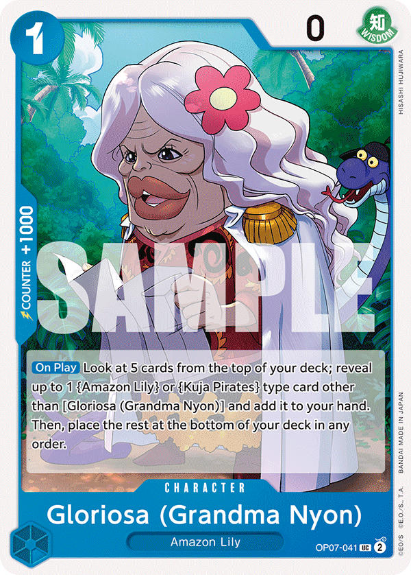OP07-041 - Gloriosa (Grandma Nyon)