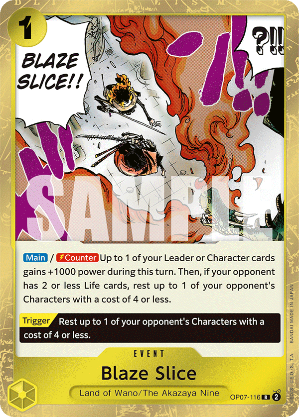 OP07-116 - Blaze Slice