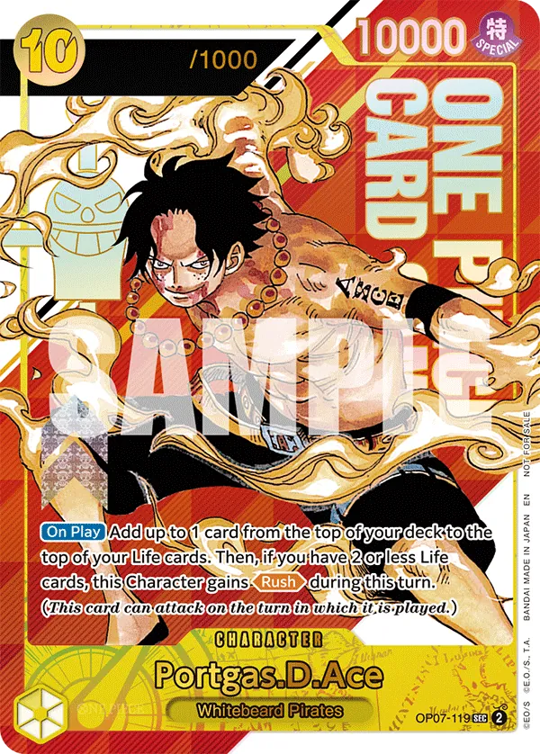 OP07-119 - Portgas D. Ace