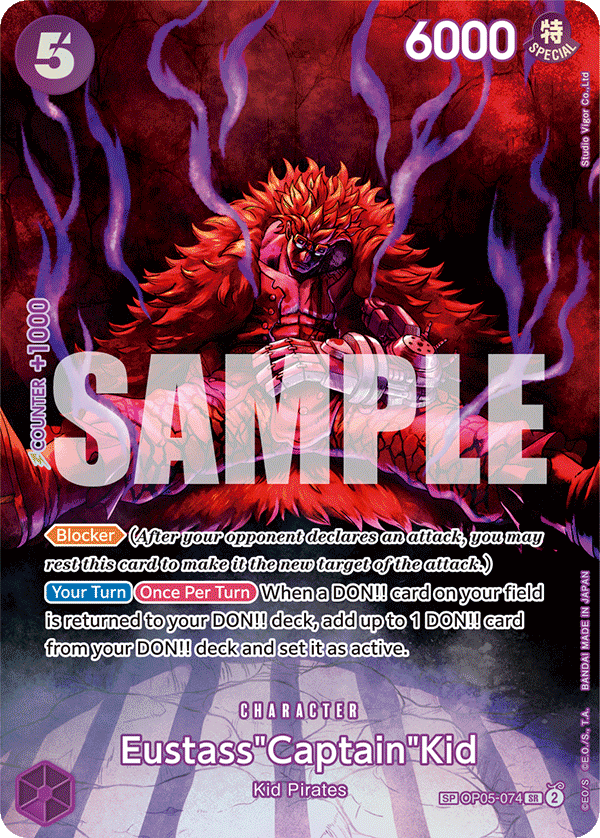 OP07-OP05-074 - Eustass”Captain”Kid
