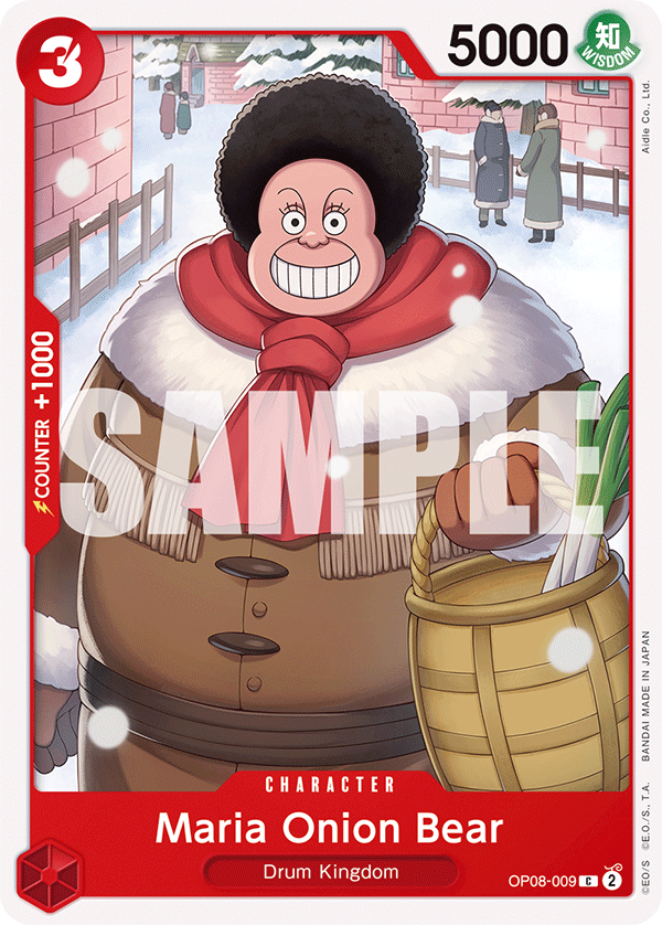 OP08-009 - Maria Onion Bear
