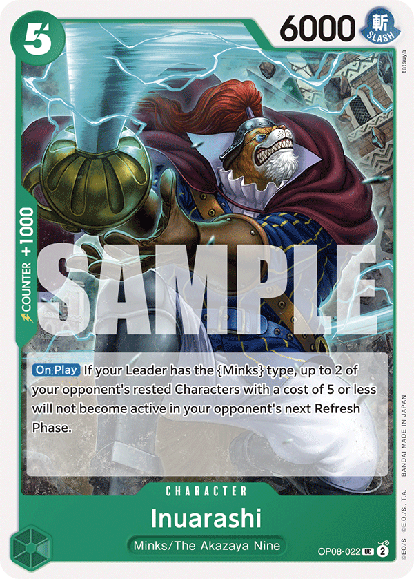 OP08-022 - Inuarashi