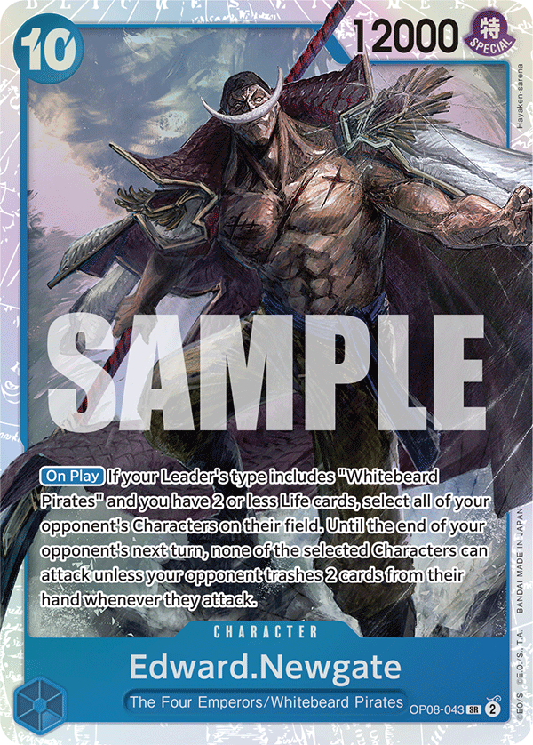 OP08-043 - Edward Newgate