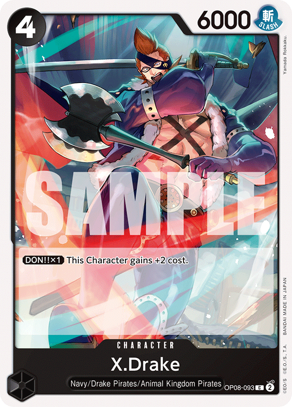 OP08-093 - X Drake