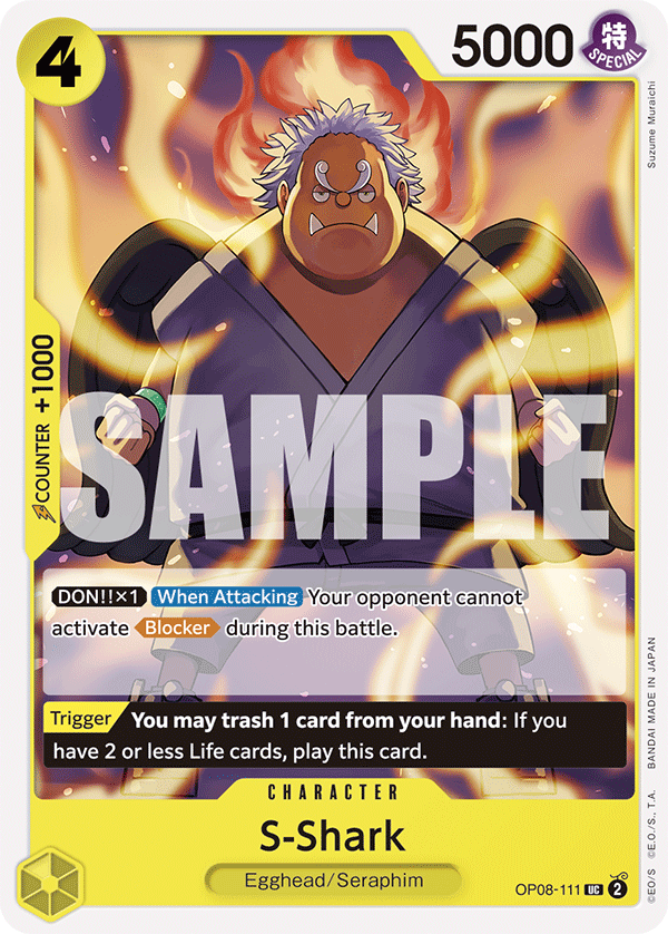 OP08-111 - S-Shark