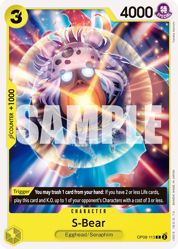 OP08-113 - S-Bear