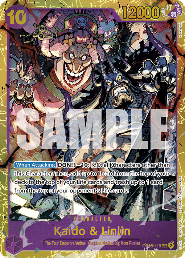 OP08-119 - Kaido & LinLin