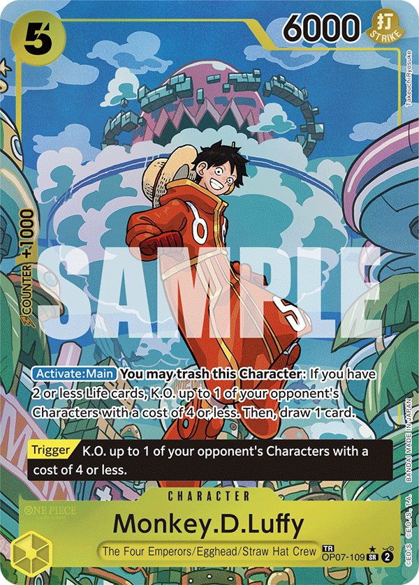 OP07-109 - Monkey D. Luffy