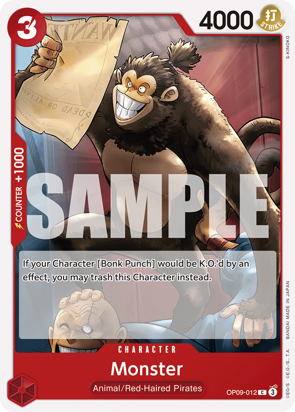 OP09-012 - Monster