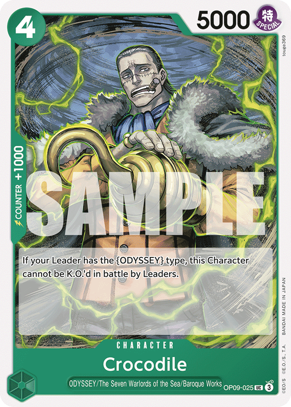 OP09-025 - Crocodile