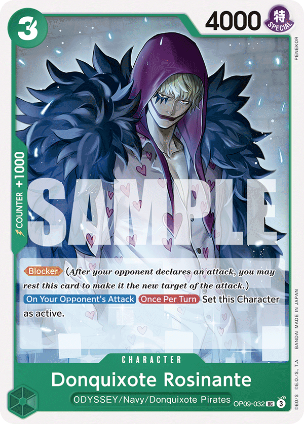 OP09-032 - Donquixote Rosinante