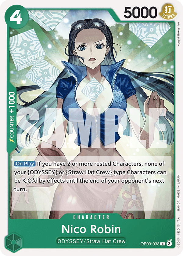 OP09-033 - Nico Robin
