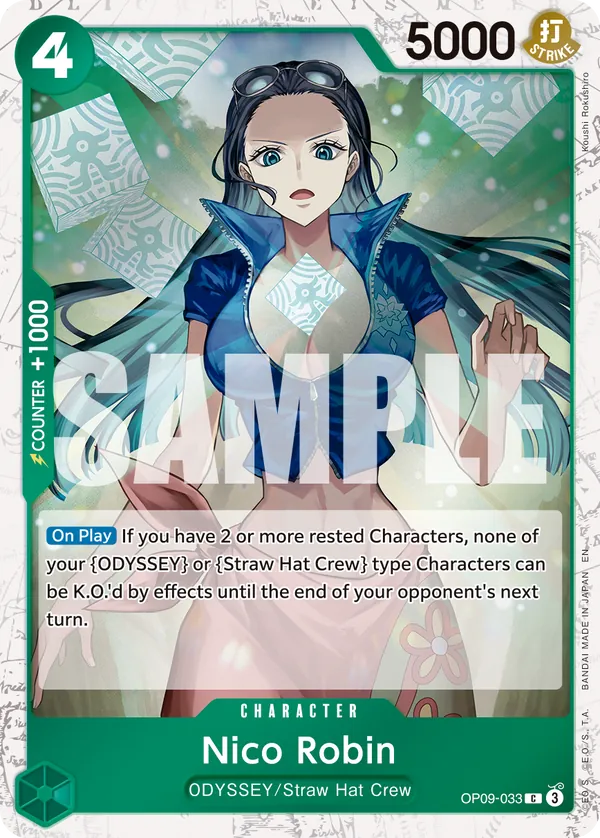 OP09-033 - Nico Robin