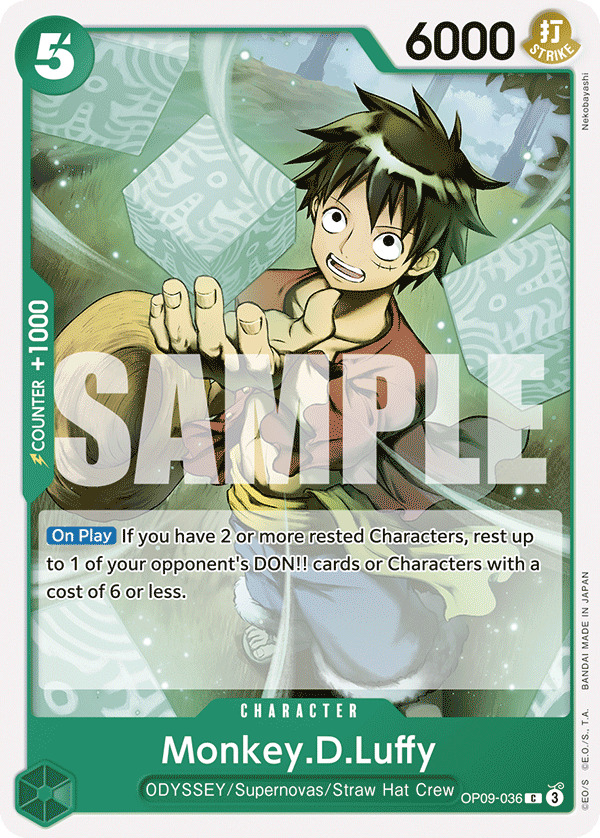 OP09-036 - Monkey D. Luffy