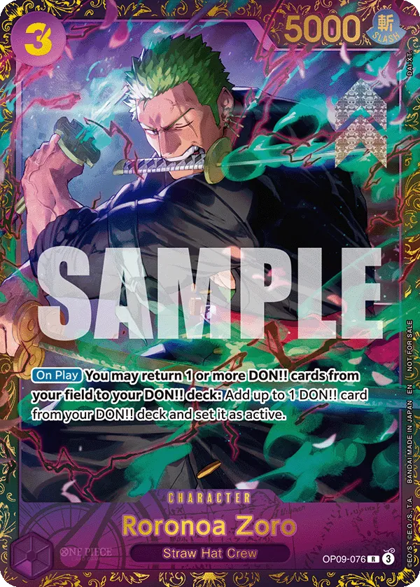 OP09-076 - Roronoa Zoro