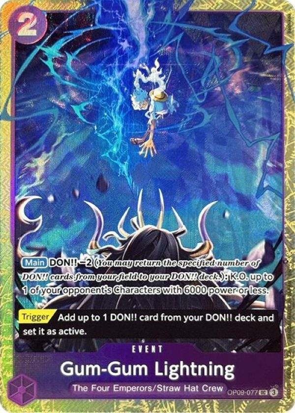 OP09-077 - Gum-Gum Lightning