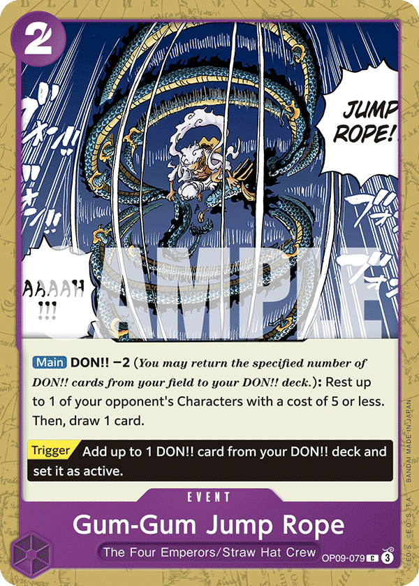 OP09-079 - Gum-Gum Jump Rope