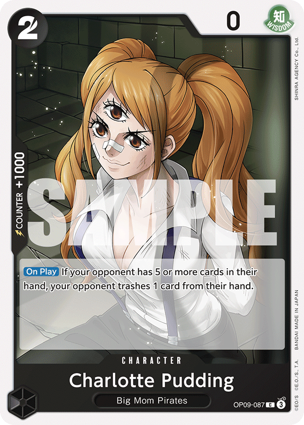 OP09-087 - Charlotte Pudding