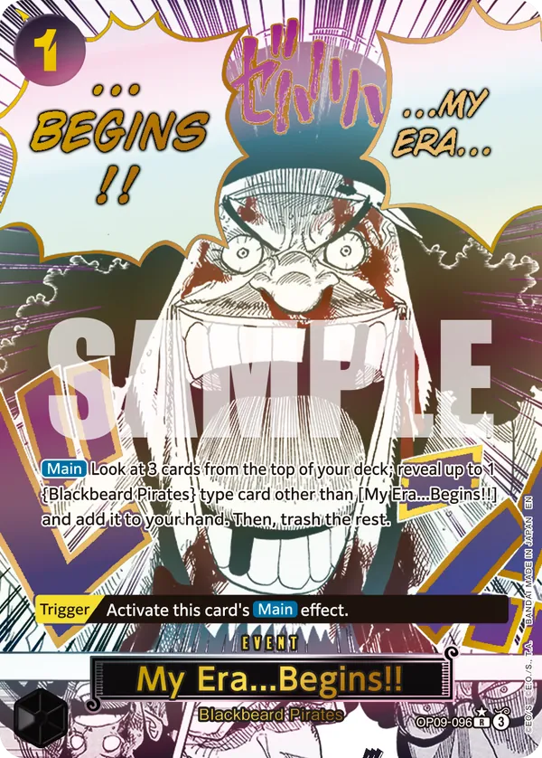 PRB02-OP09-096 - My Era...Begins!!