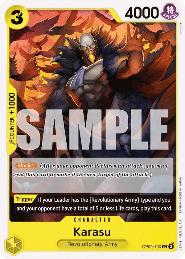 OP09-100 - Karasu