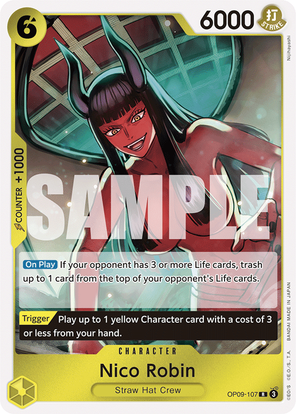 OP09-107 - Nico Robin