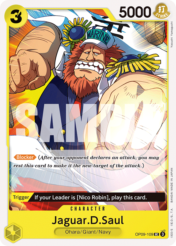 OP09-109 - Jaguar D. Saul