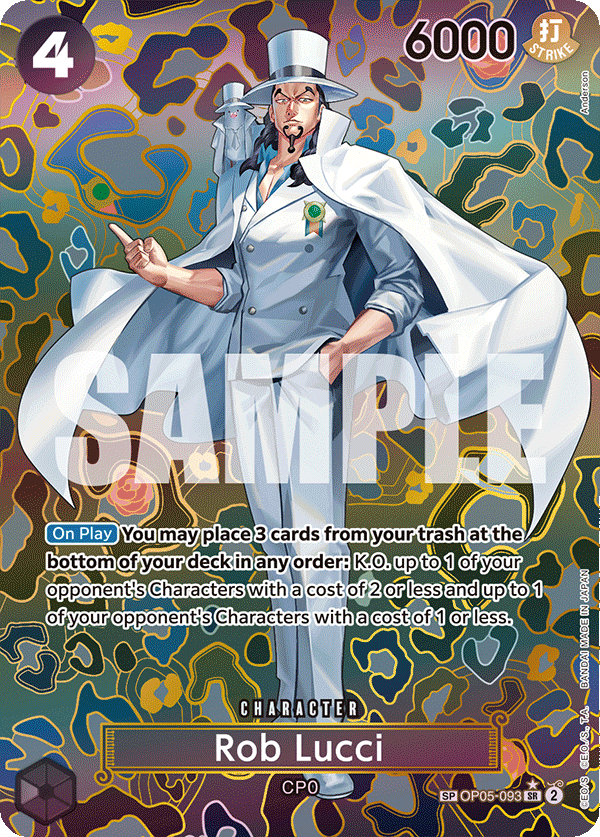 OP09-OP05-093 - Rob Lucci