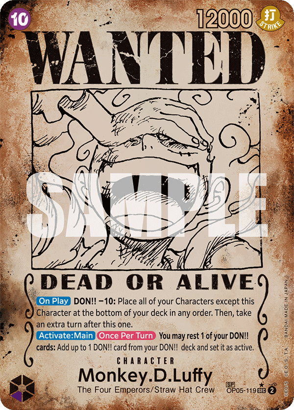 OP09-OP05-119 - Monkey D. Luffy