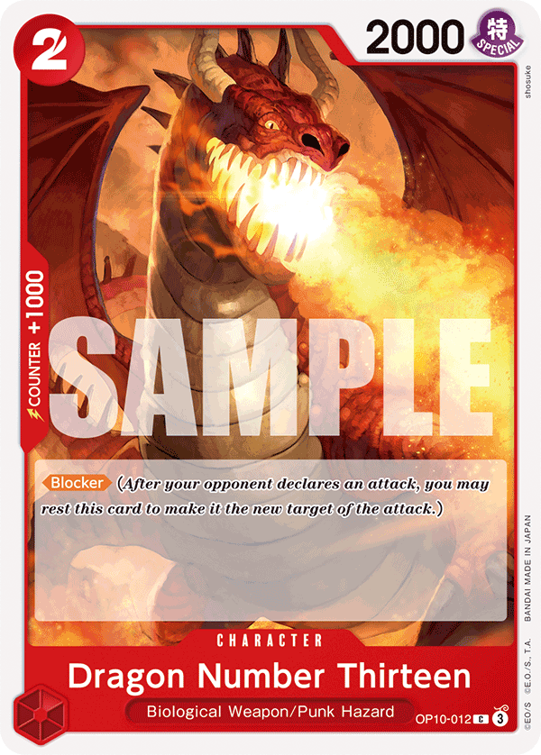 OP10-012 - Dragon Number Thirteen - Montrestore