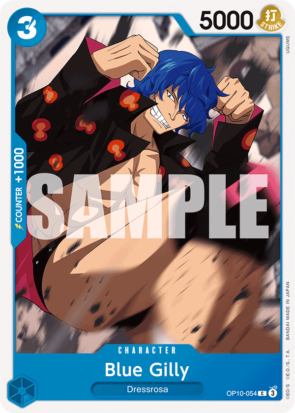 OP10-054 - Blue Gilly - Montrestore