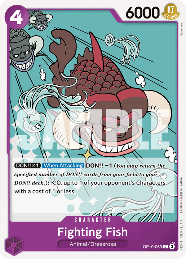 OP10-069 - Fighting Fish - Montrestore