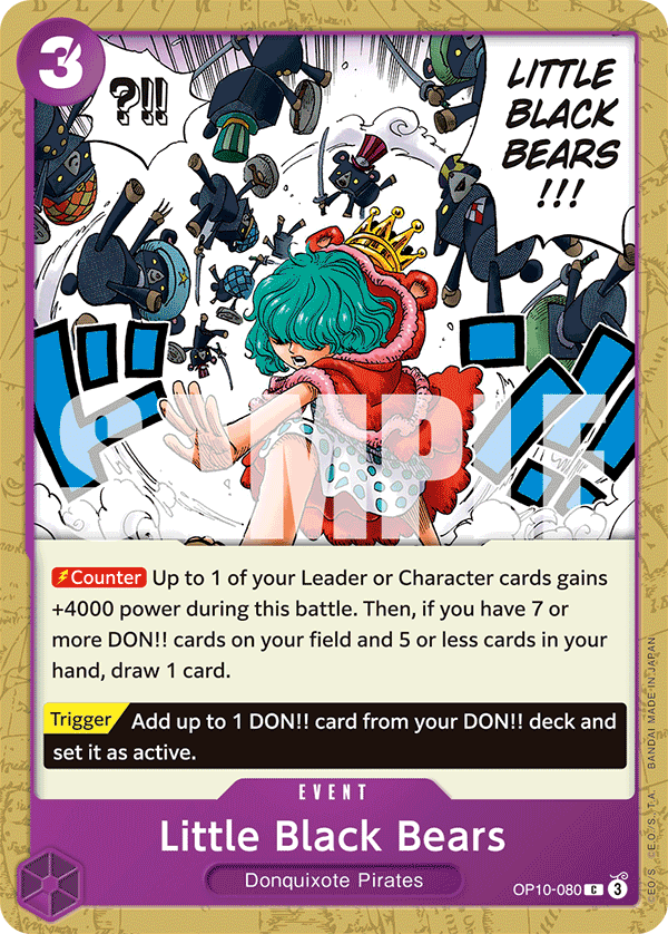 OP10-080 - Little Black Bears - Montrestore