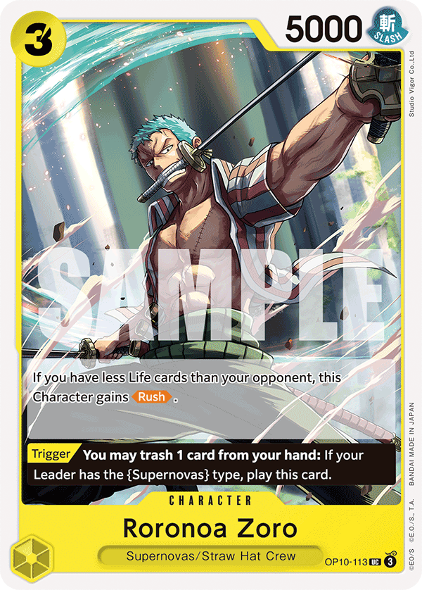 OP10-113 - Roronoa Zoro - Montrestore