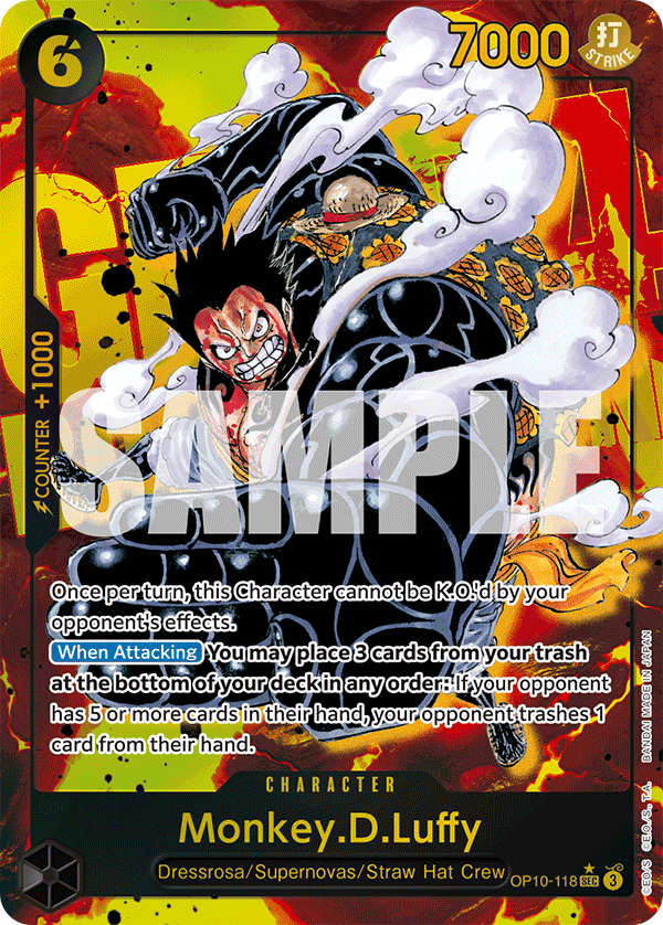 OP10-118 - Monkey.D.Luffy - Montrestore