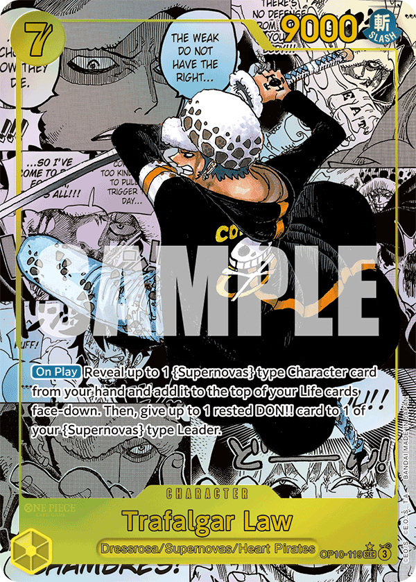 OP10-119 - Trafalgar Law - Montrestore